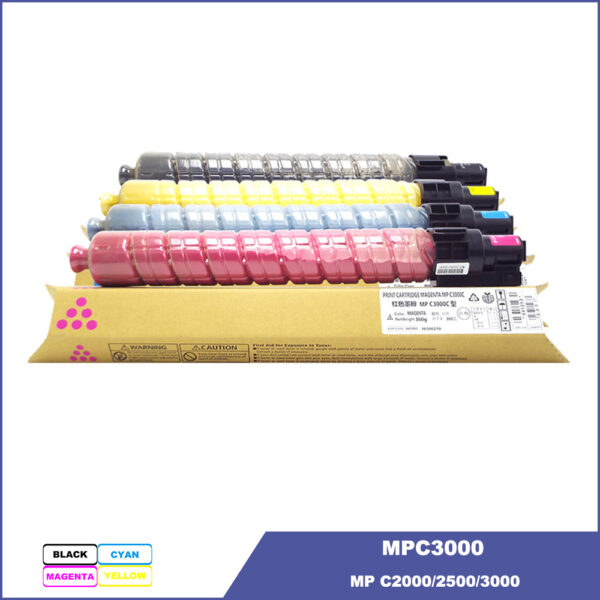 Ricoh MPC3000 Toner Cartridge for MPC2000 MPC2500 MPC3000