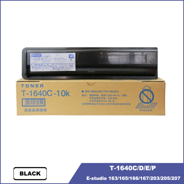Toshiba T-1640D P E U Toner Cartridge for E-studio 163 165 166 167 203 205 207