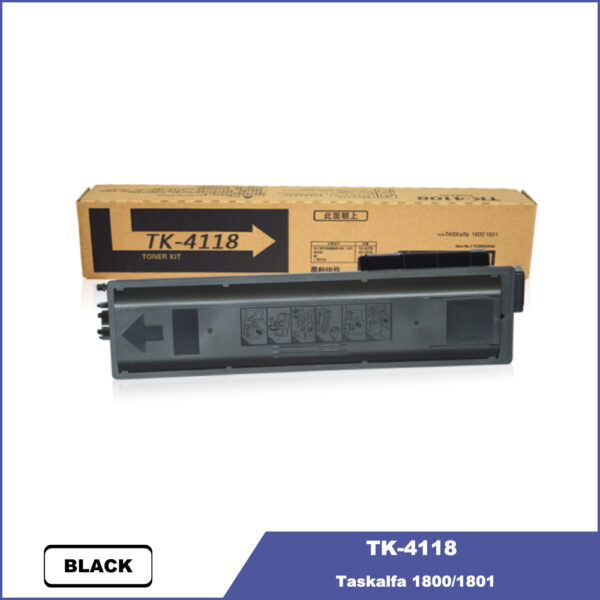 Kyocera TK-4118 Toner Cartridge for Taskalfa 1800 1801