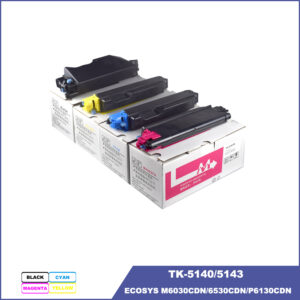 Kyocera TK-5140 TK5143 Toner Cartridge for ECOSYS M6030CDN 6530CDN P6130CDN