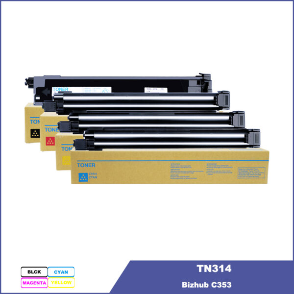 Konica Minolta TN314 Toner Cartridge Bizhub C353
