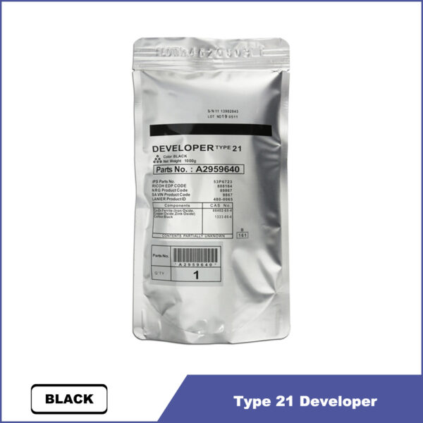 Ricoh Type 21 Developer for Aficio 1085 1075